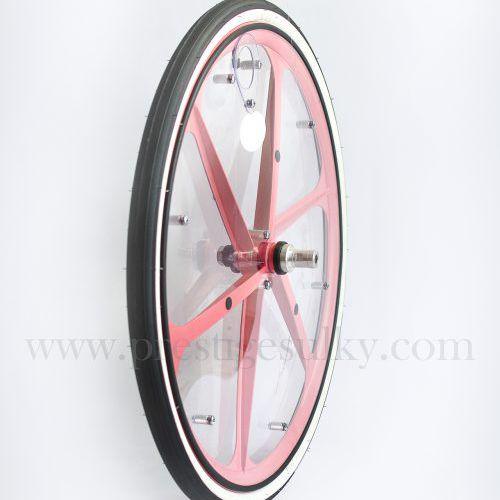Ruota in alluminio lega leggera 28" prestige sulky wheels